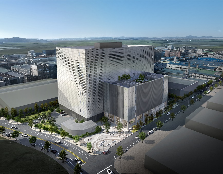 안산 글로벌 클라우드 센터 조감도 / 사진제공=삼성물산 건설부문