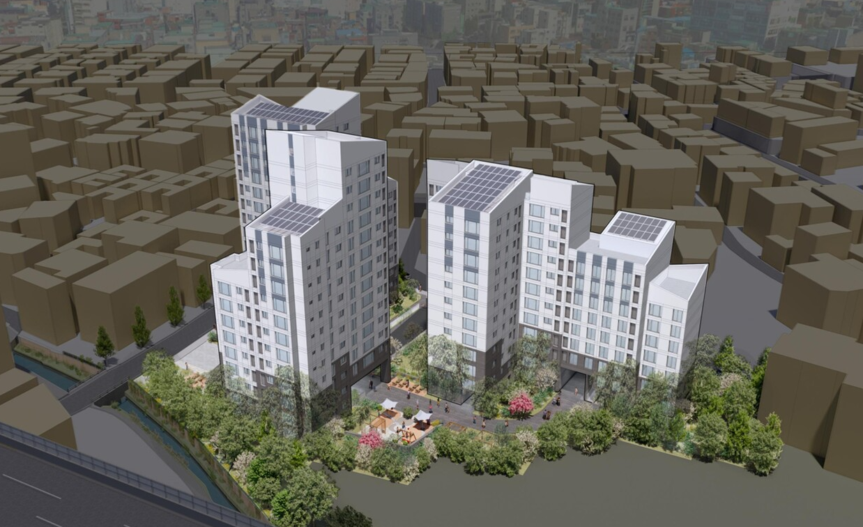 정릉동 385-1일대 가로주택정비사업 조감도./사진제공=우리자산신탁