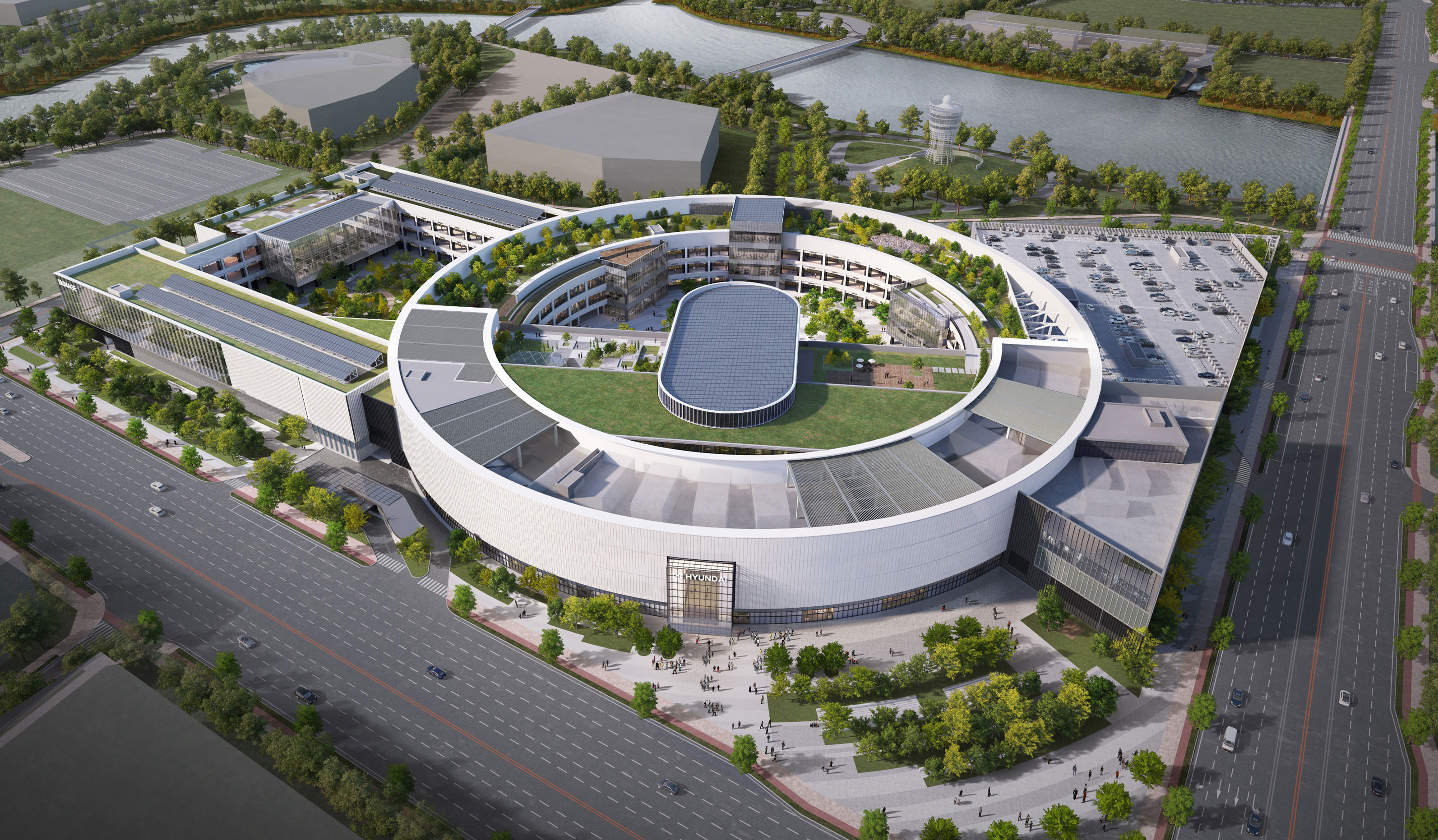 현대백화점이 부산 강서구 에코델타시티에 '더현대 부산' 건립을 추진한다. /사진제공=현대백화점