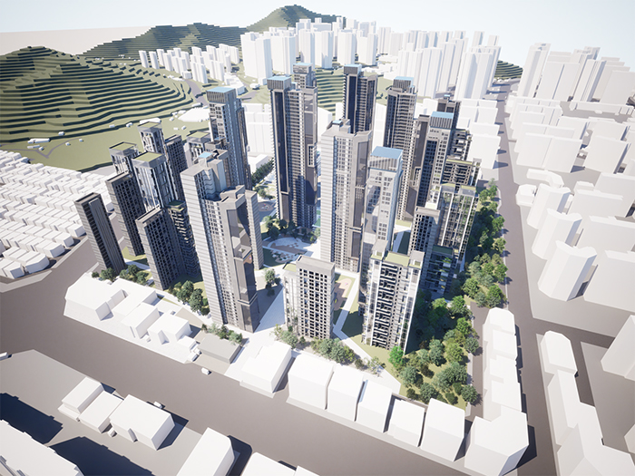 하안주공 3·4단지 예상 조감도./사진제공=대한토지신탁