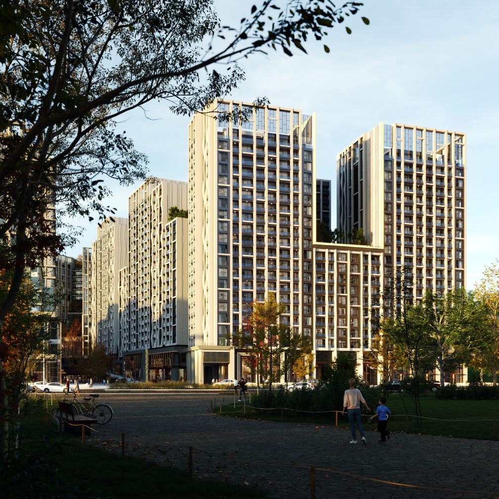 더파크사이드 서울 오피스텔 투시도./사진제공=일레븐건설