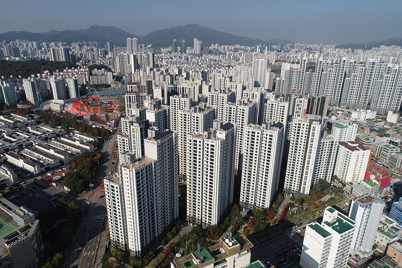 '평촌어바인퍼스트' 전경. / 사진제공=포애드원