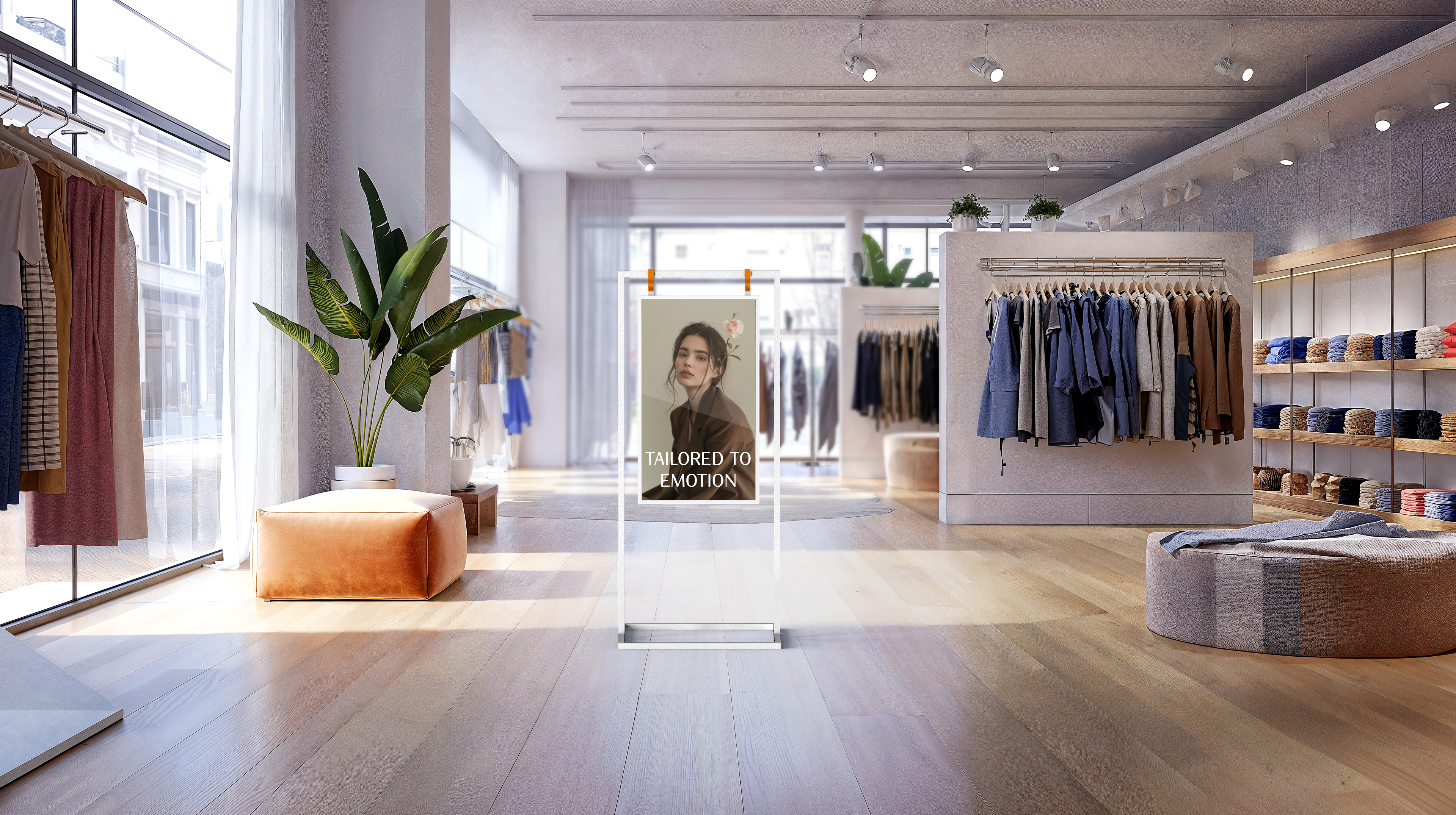 솔루엠 32인치 디지털 사이니지. / 사진=솔루엠