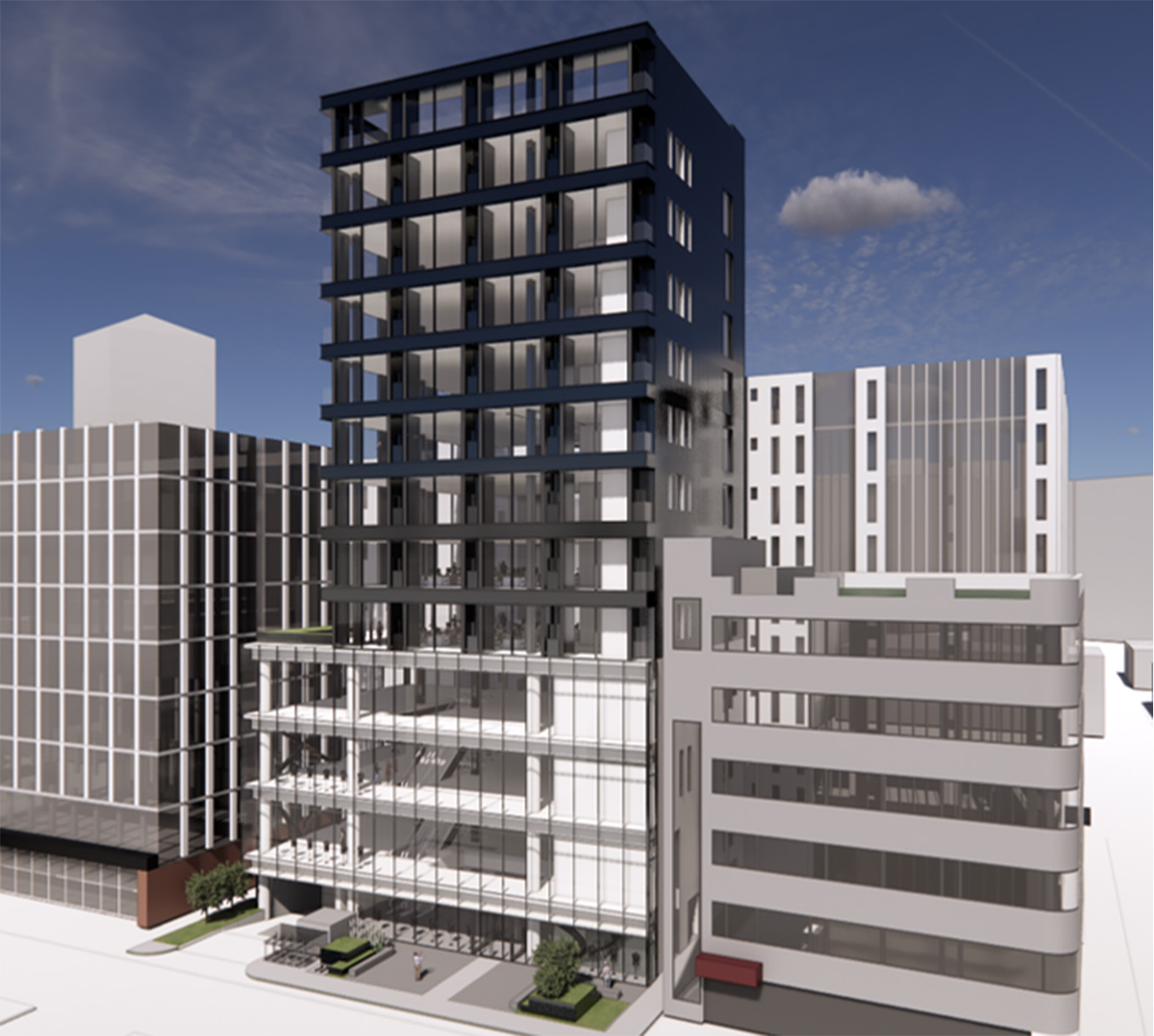 마스턴투자운용이 개발 예정인 ‘무신사 성수 E4 오피스’ 조감도./사진 =마스턴투자운용 브랜드전략팀