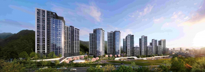 래미안 엘리미엄 울산 투시도./사진제공=삼성물산