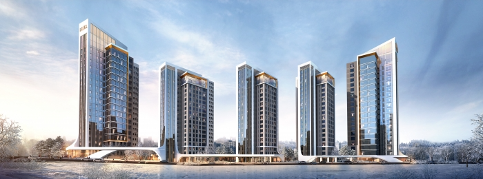 가락1차현대아파트 재건축사업 투시도./사진제공=롯데건설