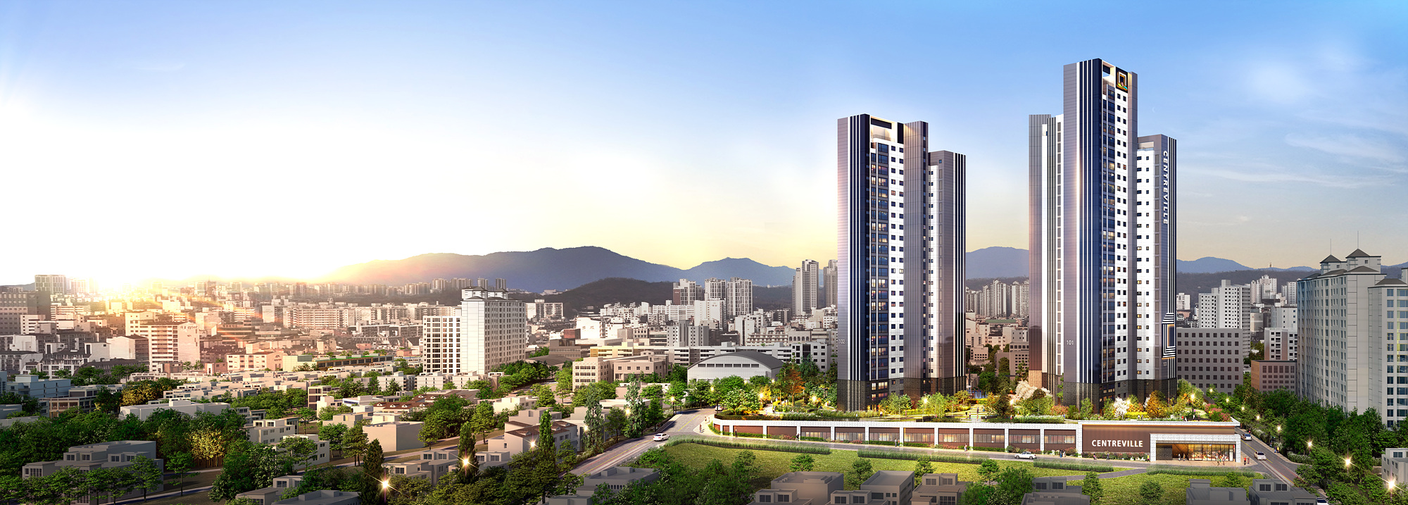 천호동 145-66번지 가로주택정비사업 투시도./사진제공=동부건설