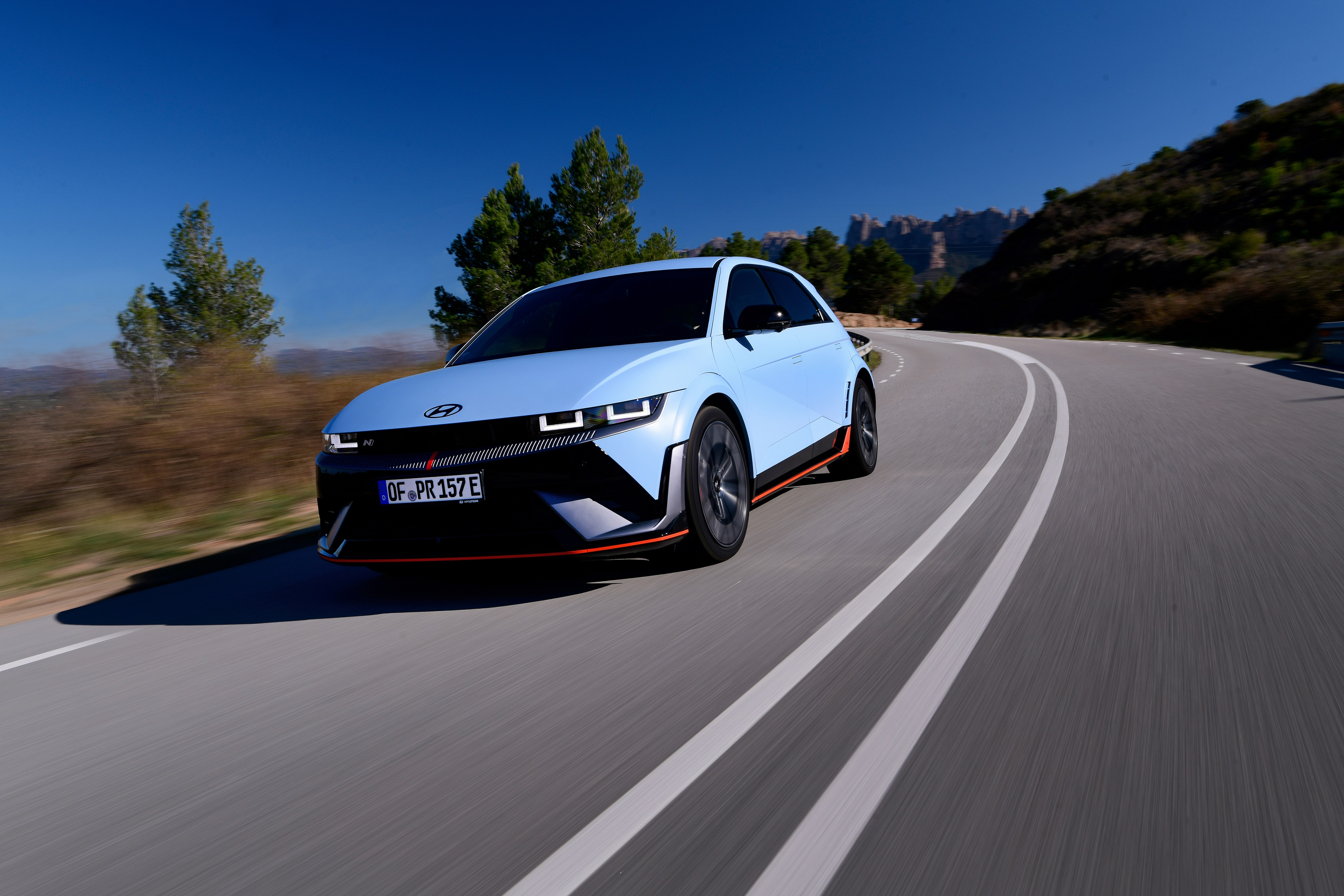 현대 N의 첫 고성능 전기차 '아이오닉 5 N'. / 사진=현대차