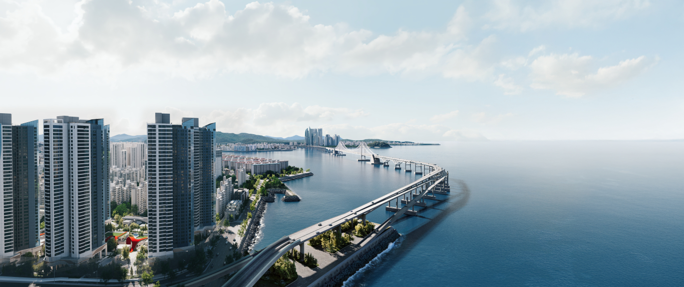 '써밋 리미티드 남천' 조감도. /사진제공=대우건설