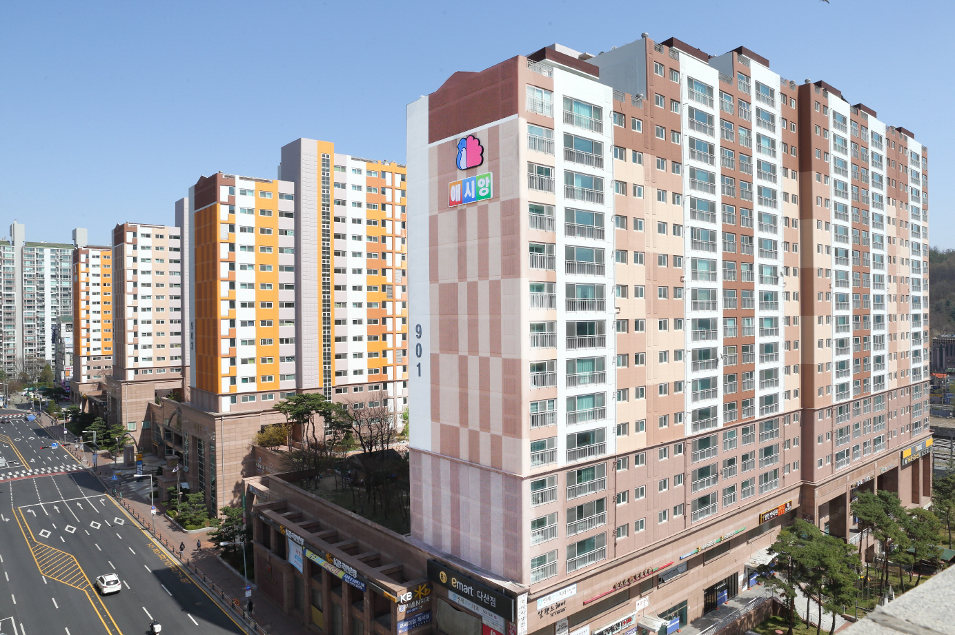 남양주 도농 주상복합 부영 애시앙 단지./사진제공=부영그룹