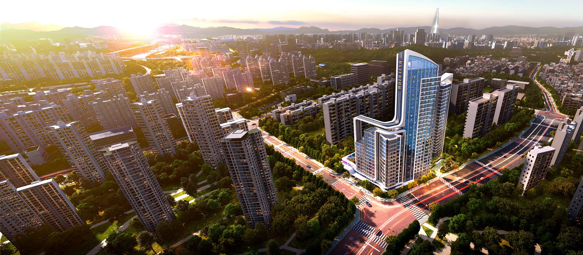 개포 현대4차 가로주택정비사업 조감도./사진제공=동부건설