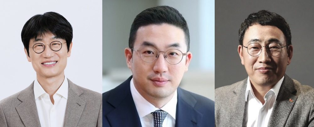 이해진 네이버 의장, 구광모 LG그룹 회장, 유영상 SK텔레콤 대표이사(왼쪽부터). / 사진=각 사