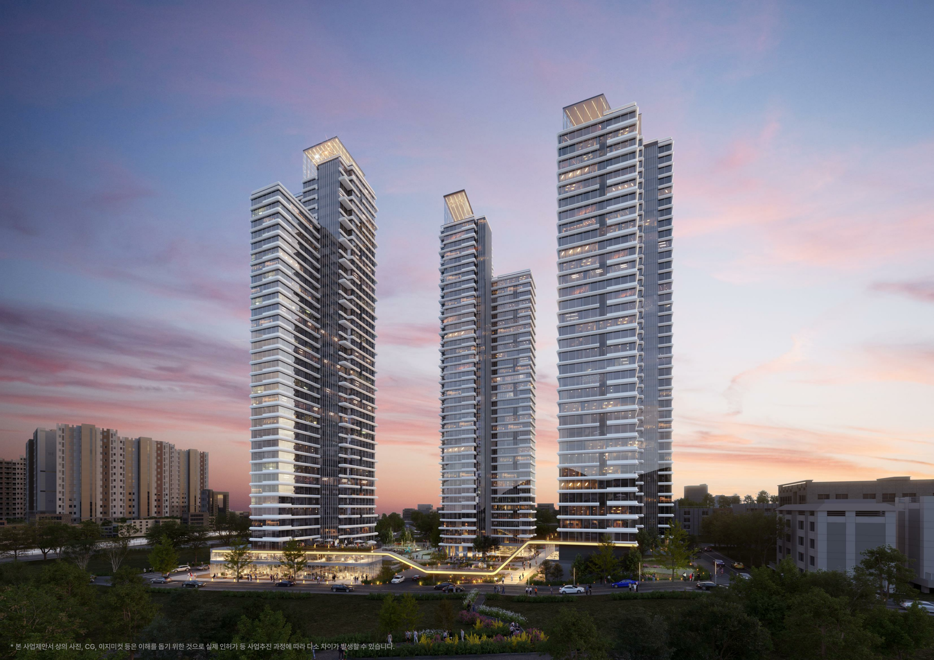 온수역 조감도. /사진제공=우리자산신탁