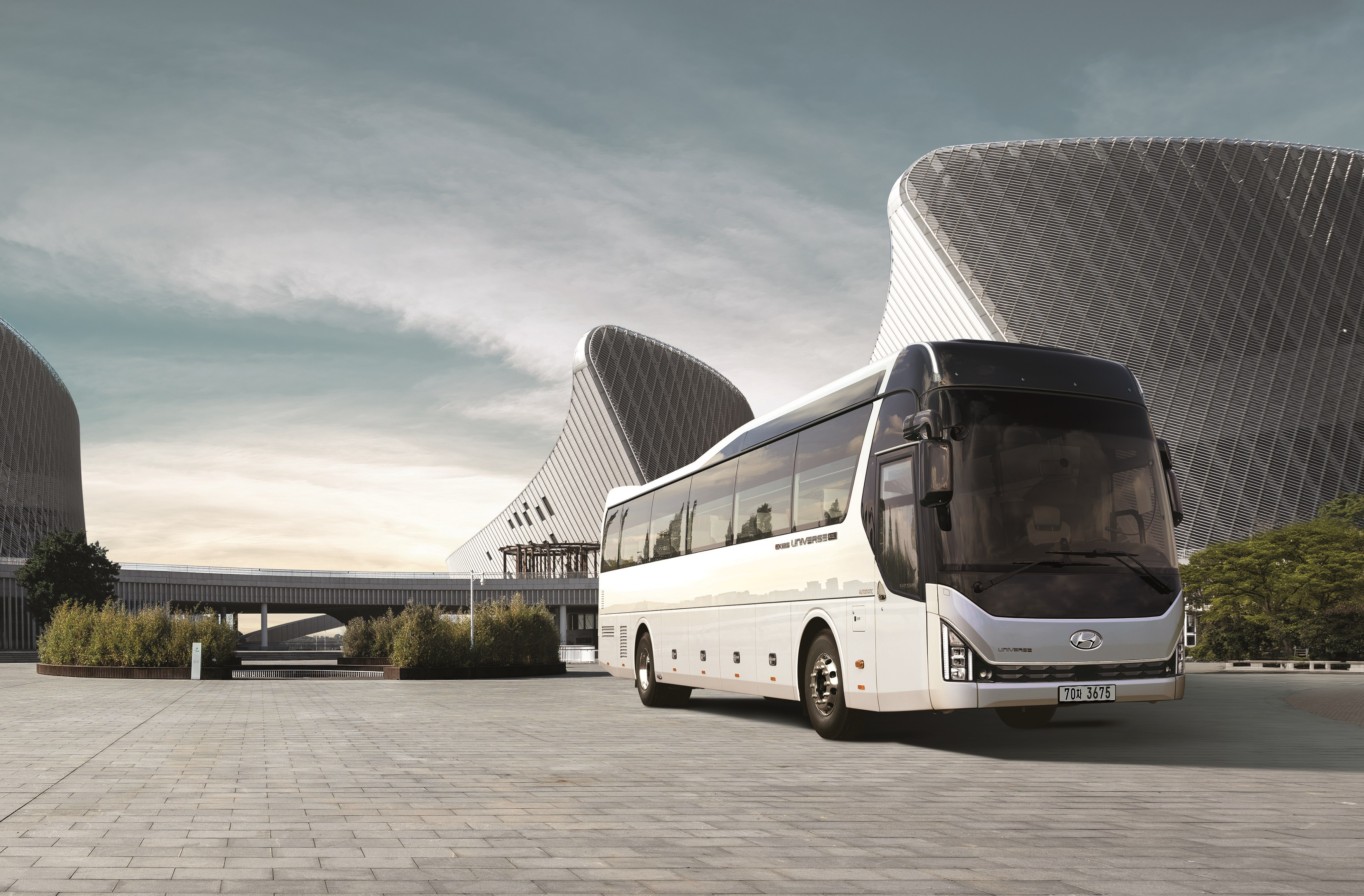 현대차 대형 수소 버스 '유니버스' 상품성 개선 모델 출시. /사진=현대차