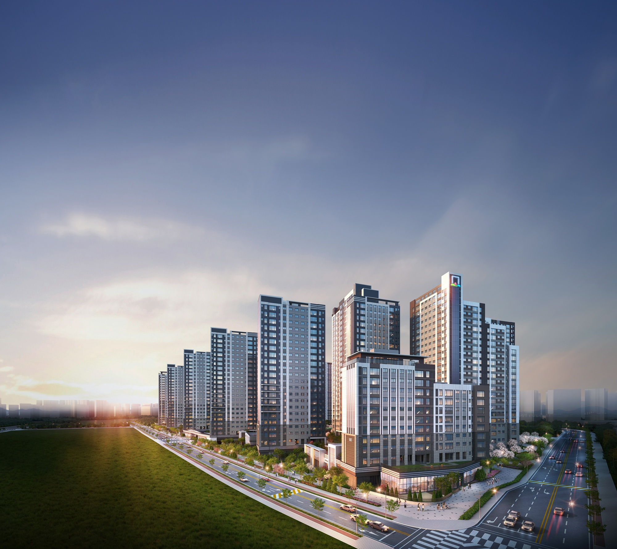 검단 센트레빌 에듀시티 투시도./사진제공=동부건설