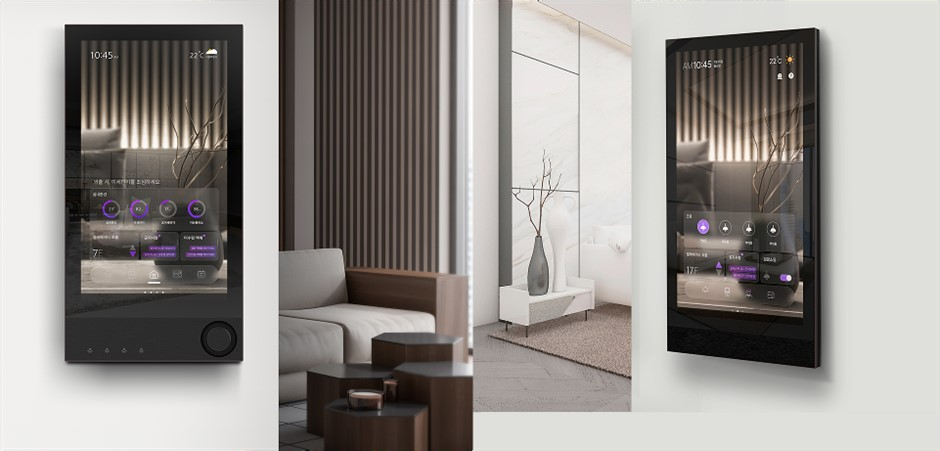 AI 홈에이전트 월패드 이미지. /사진제공=HDC현대산업개발