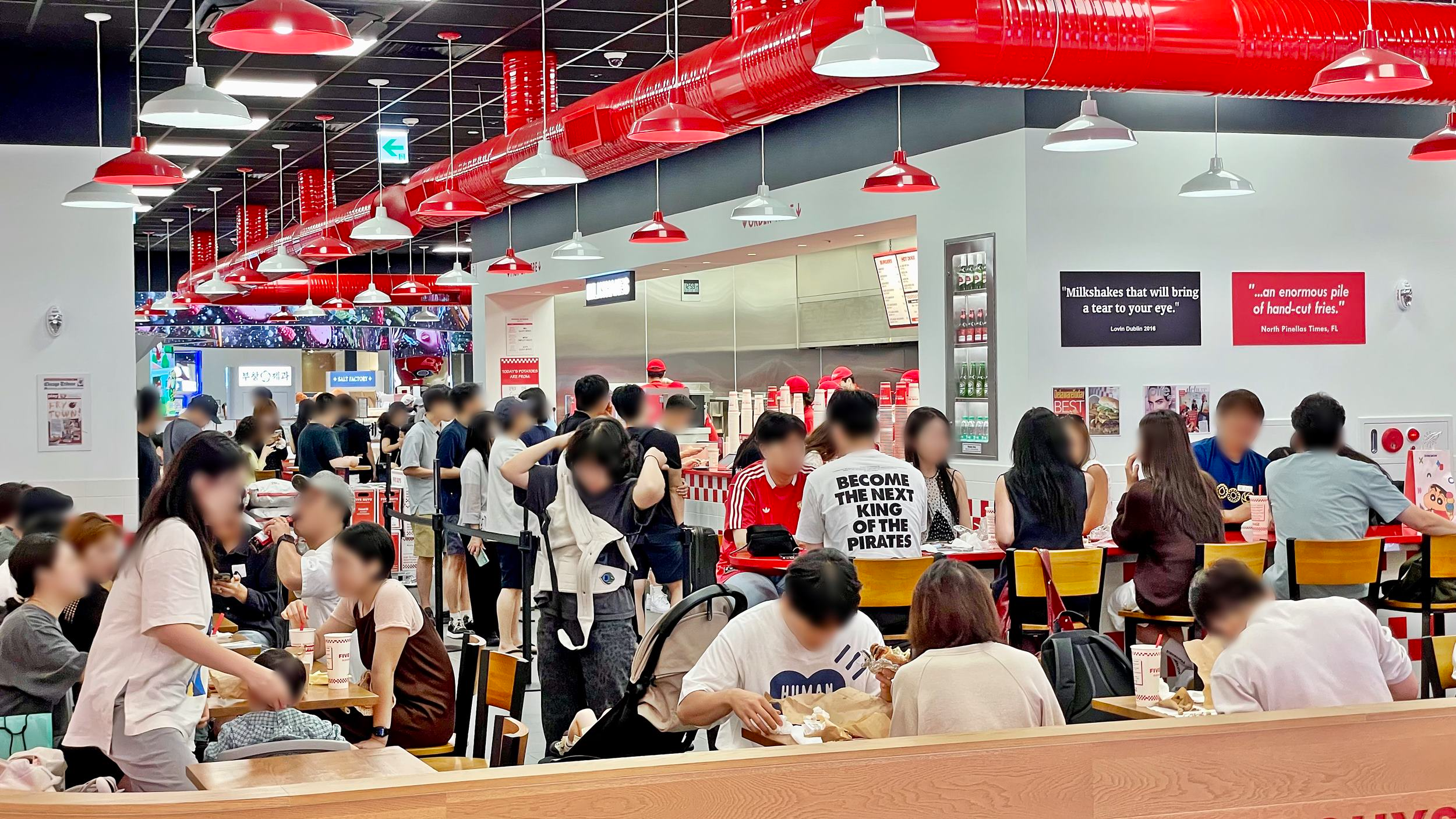 파이브가이즈 용산점. /사진제공=에프지코리아