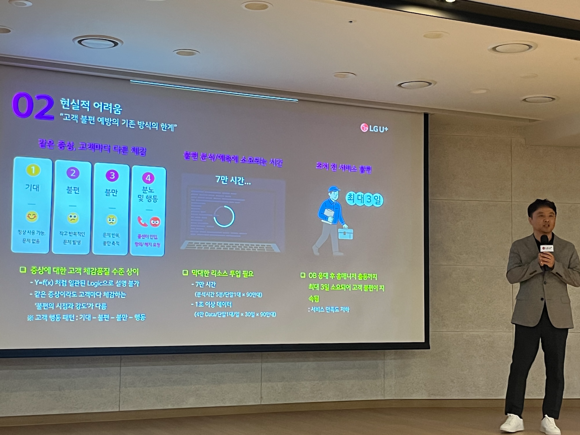 김진만 LG유플러스 고객경험품질혁신담당. / 사진=정채윤 기자