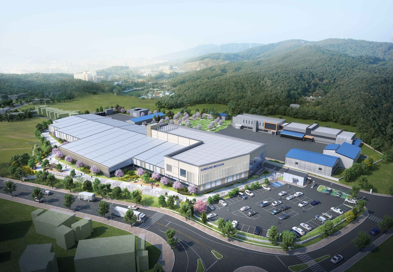 삼성메디슨 홍천공장 증축공사 조감도./사진제공=동부건설