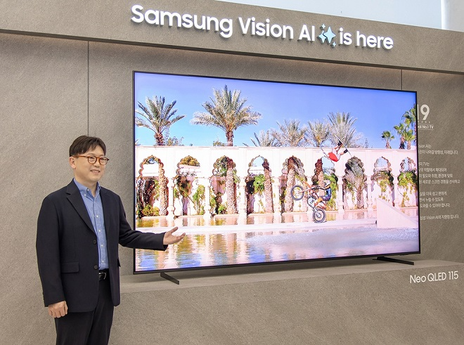 삼성전자 용석우 VD사업부장 사장. 사진=삼성전자.