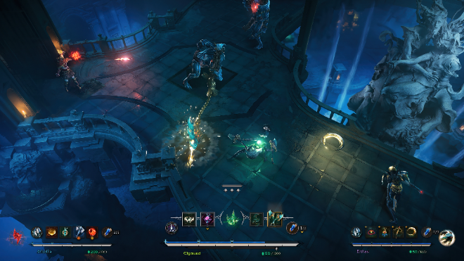 드림에지 '알케론' 전투 스크린샷. / 사진=드림에이지