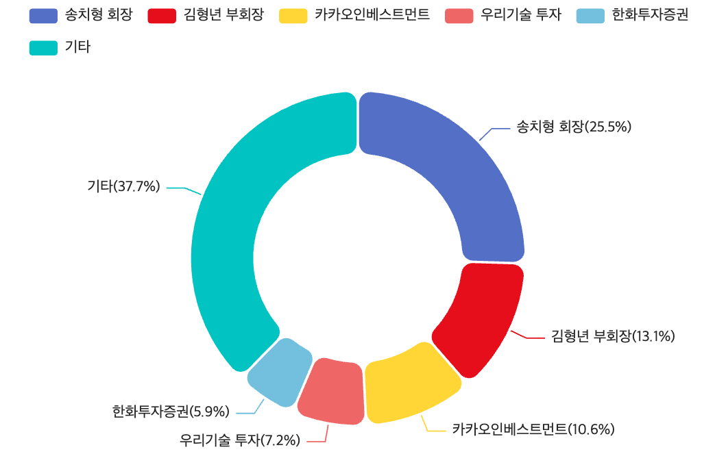 두나무 지분 구조. / 자료=두나무