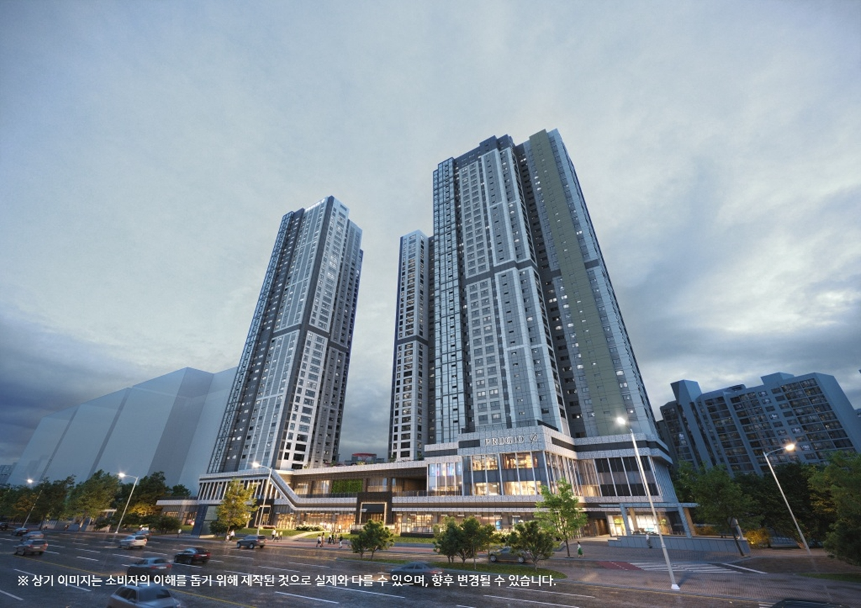 망포역 푸르지오 르마크 투시도. /사진제공=대우건설