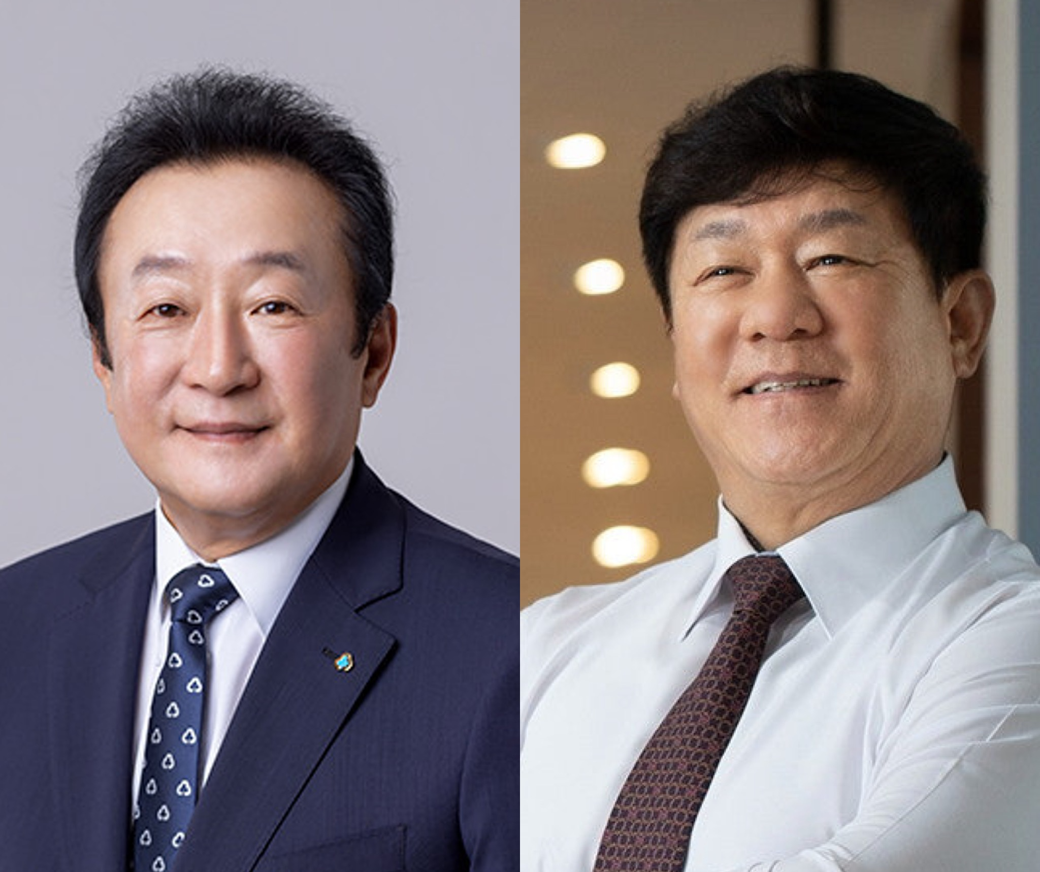 김인 새마을금고중앙회장(왼쪽), 김윤식 신협중앙회장 / 사진=각사