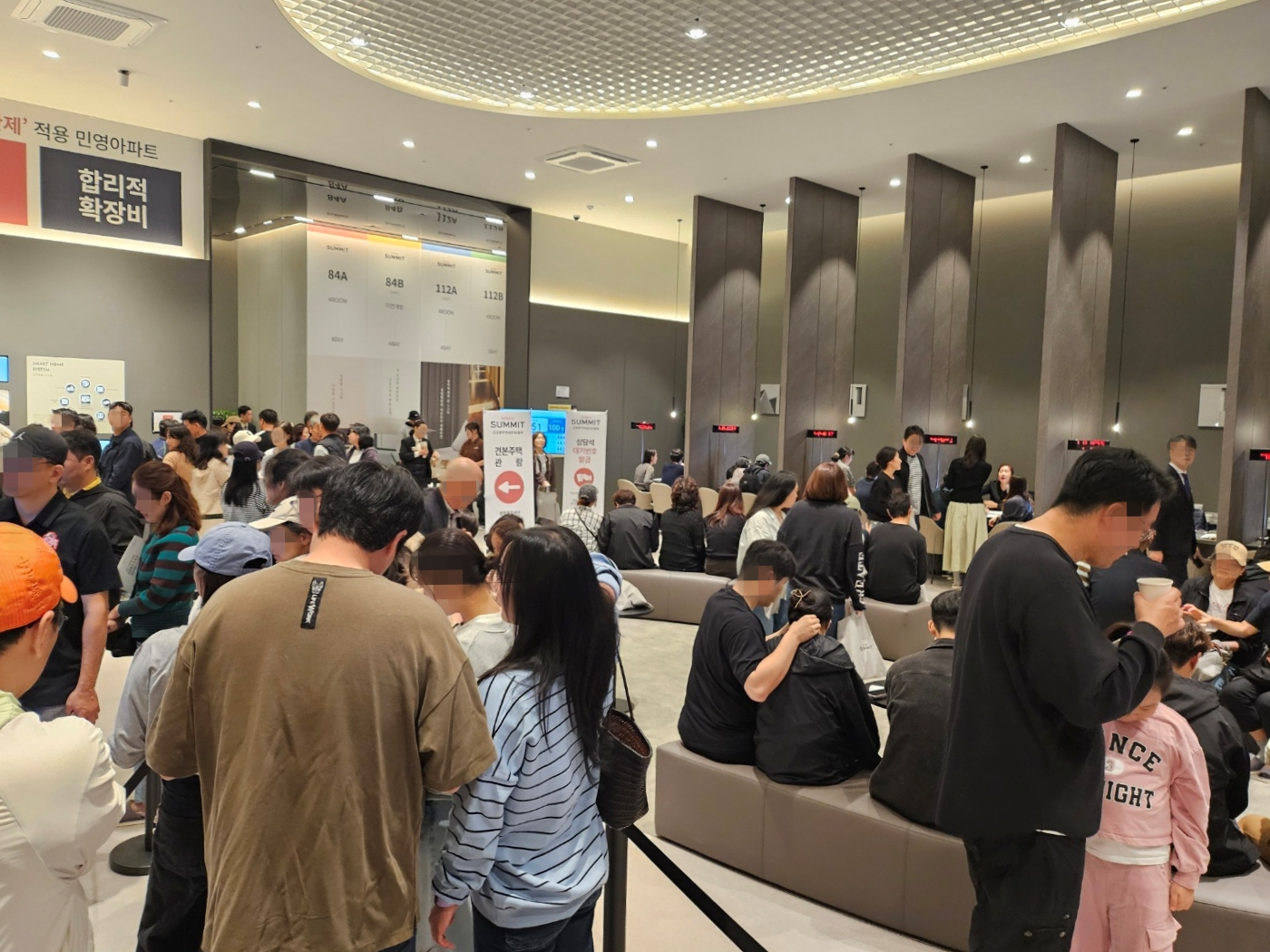 김포풍무 호반써밋 견본주택 내부 전경./사진제공=호반건설