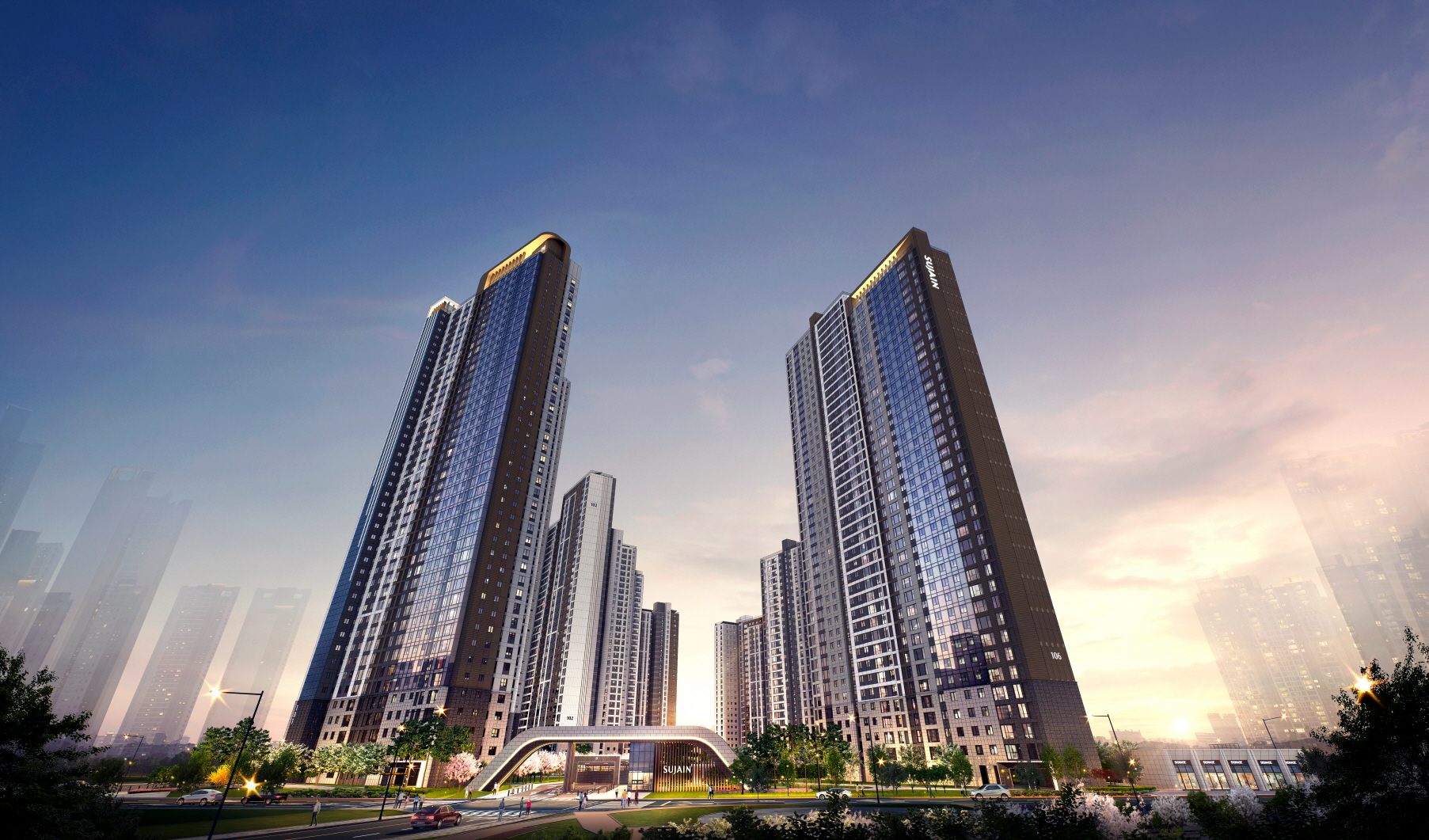 인하대역 수자인 로이센트 투시도. /사진제공=BS한양