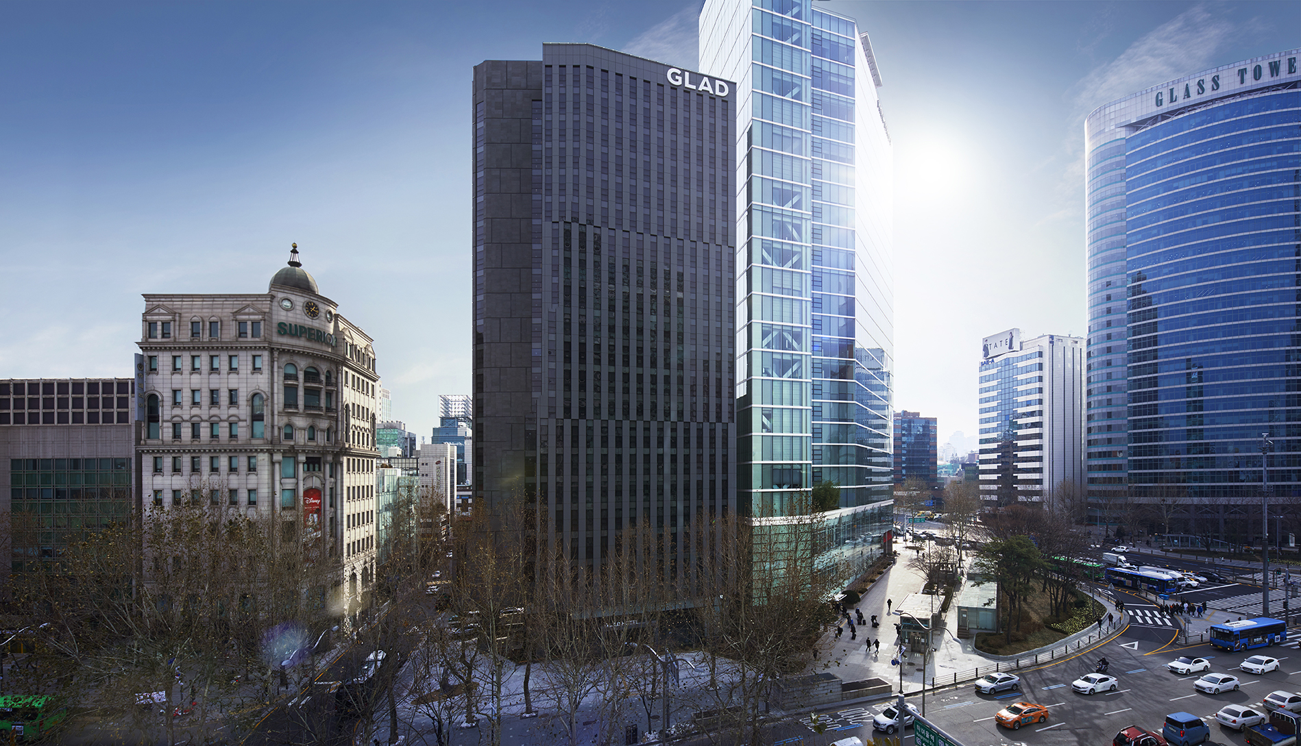 글래드 강남 코엑스센터 외관./사진제공=DL