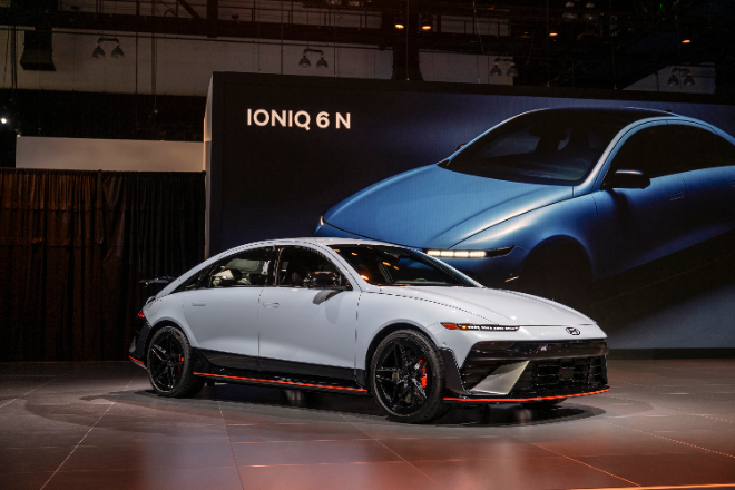 현대차 고성능 전기 세단 아이오닉6N 북미 최초 공개. / 사진=현대차