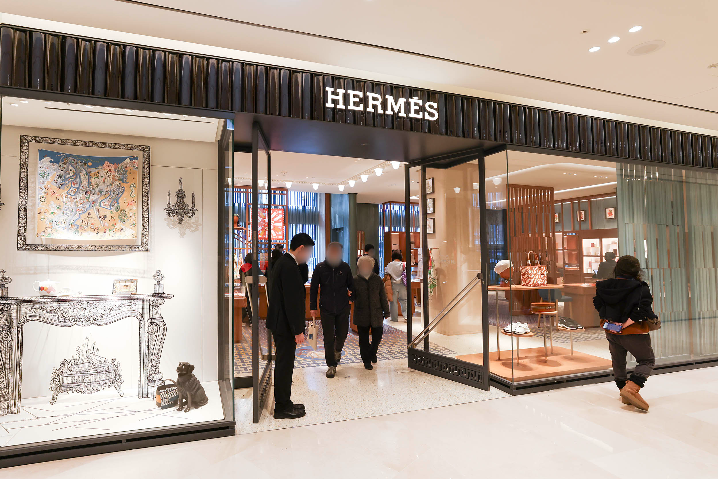 신세계百, 본점 에르메스 매장./사진제공=신세계백화점