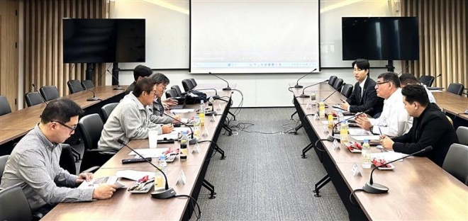 동부건설·엘살바도르 MOPT 면담 모습./동부건설