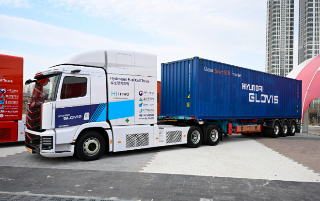 현대차 수소 트럭. / 사진=현대차