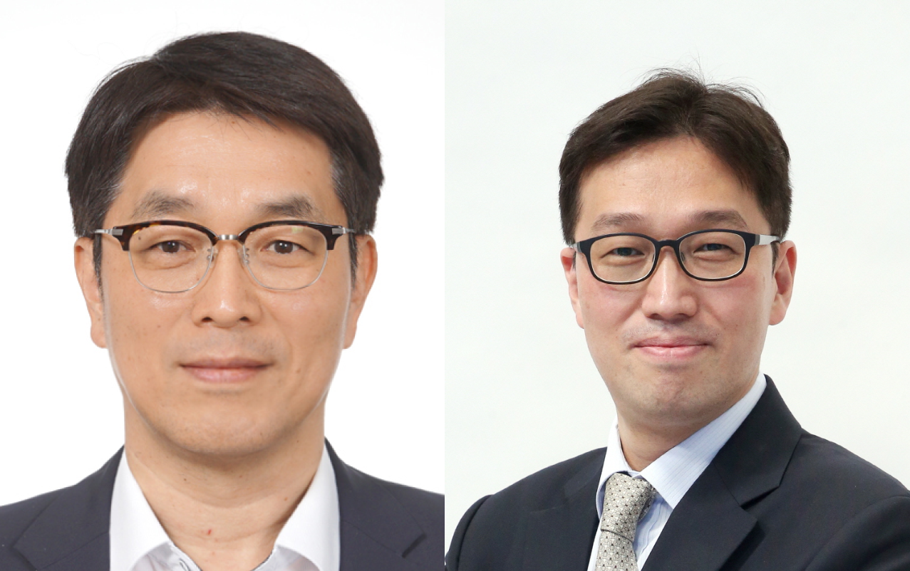 천상영 신한라이프 사장 후보(왼쪽), 강병관 신한EZ손해보험 대표./사진=신한금융지주