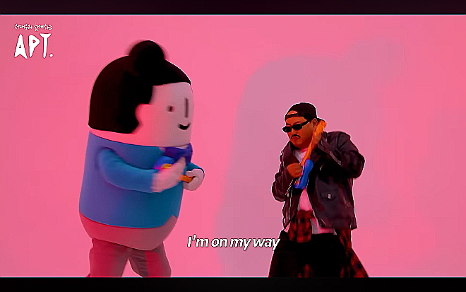 대우건설의 유튜브 채널 '큰집사람들' 중 '정대우와 함께하는 APT'화면./대우건설