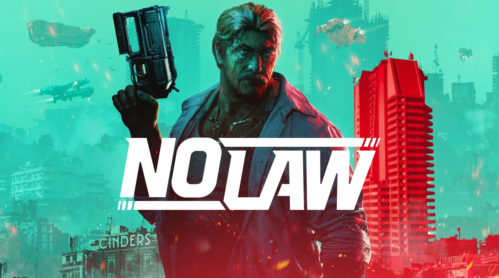크래프톤은 스웨덴 개발사 네온 자이언트 신작 ‘노 로우(NO LAW)’를 더 게임 어워드(THE GAME AWARDS) 2025에서 전 세계 최초로 공개했다고 12일 밝혔다. / 사진=크래프톤