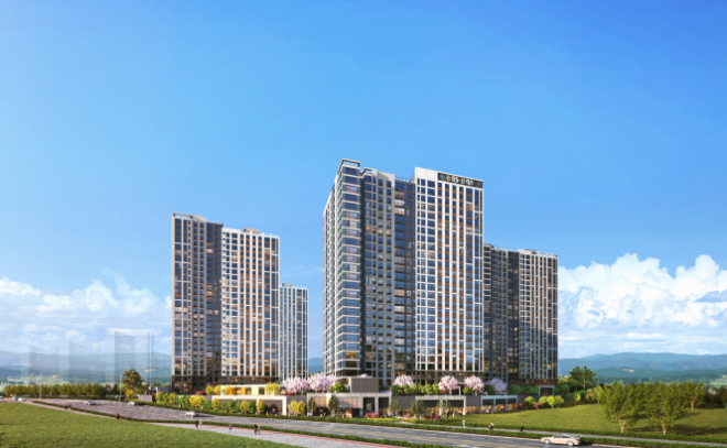 ‘양주역 중흥S-클래스’ 투시도./중흥토건