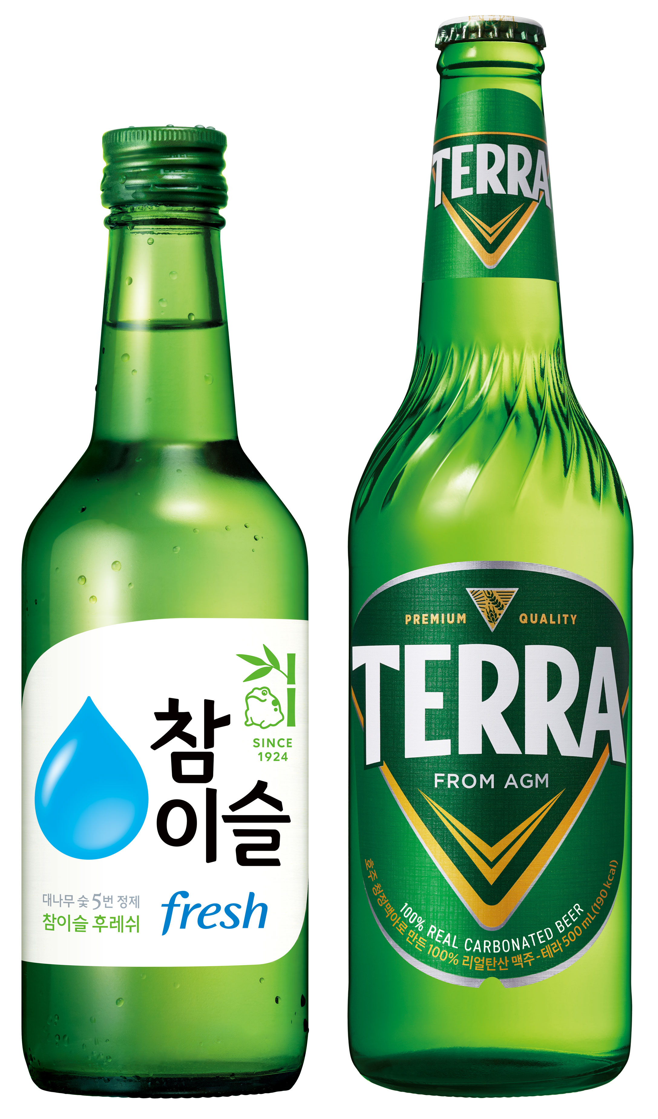 참이슬, 테라 이미지. /사진=하이트진로