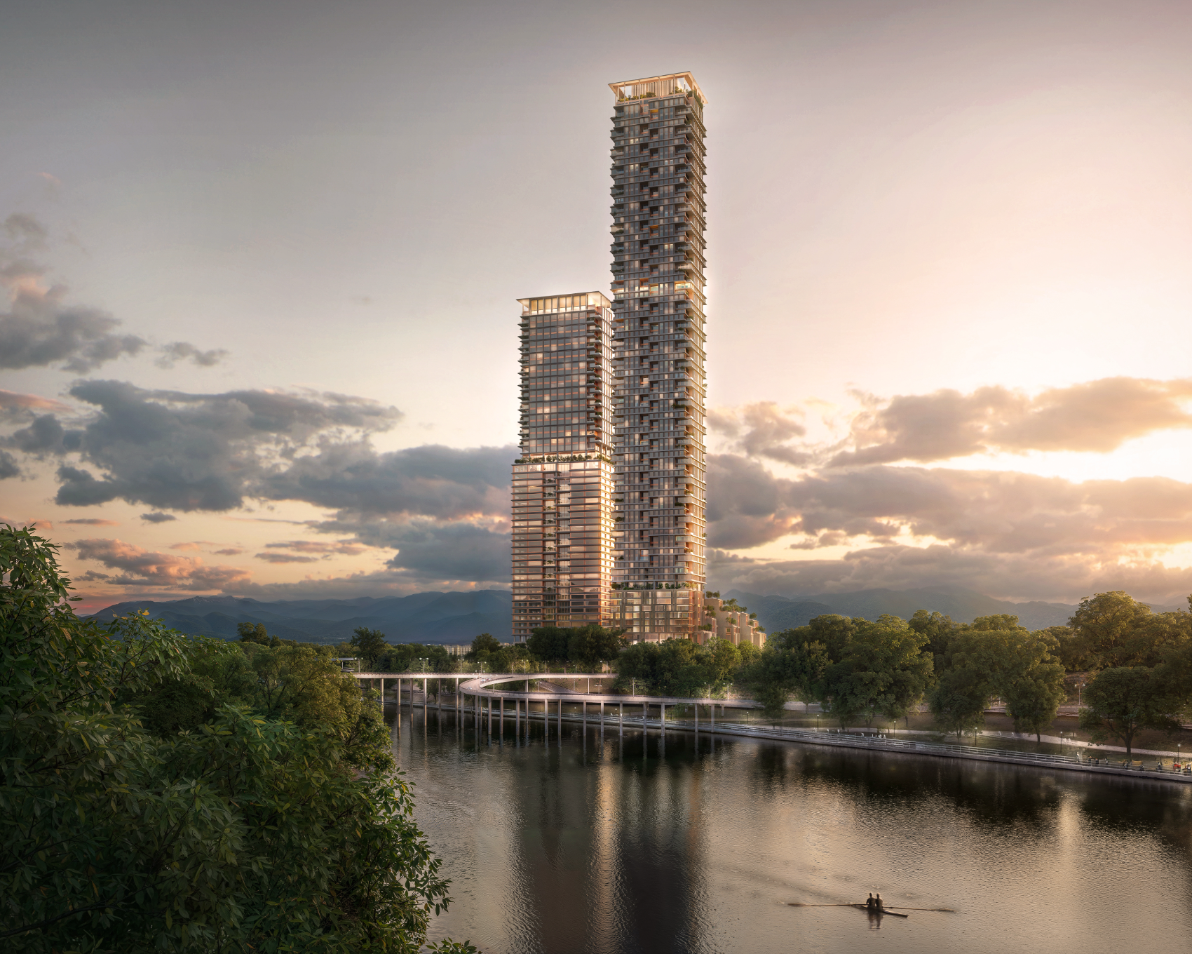 서울 성수동 옛 삼표레미콘 공장 부지에 조성 예정인 최고 79층 규모의 미래형 업무복합단지 조감도./사진 제공=삼표그룹