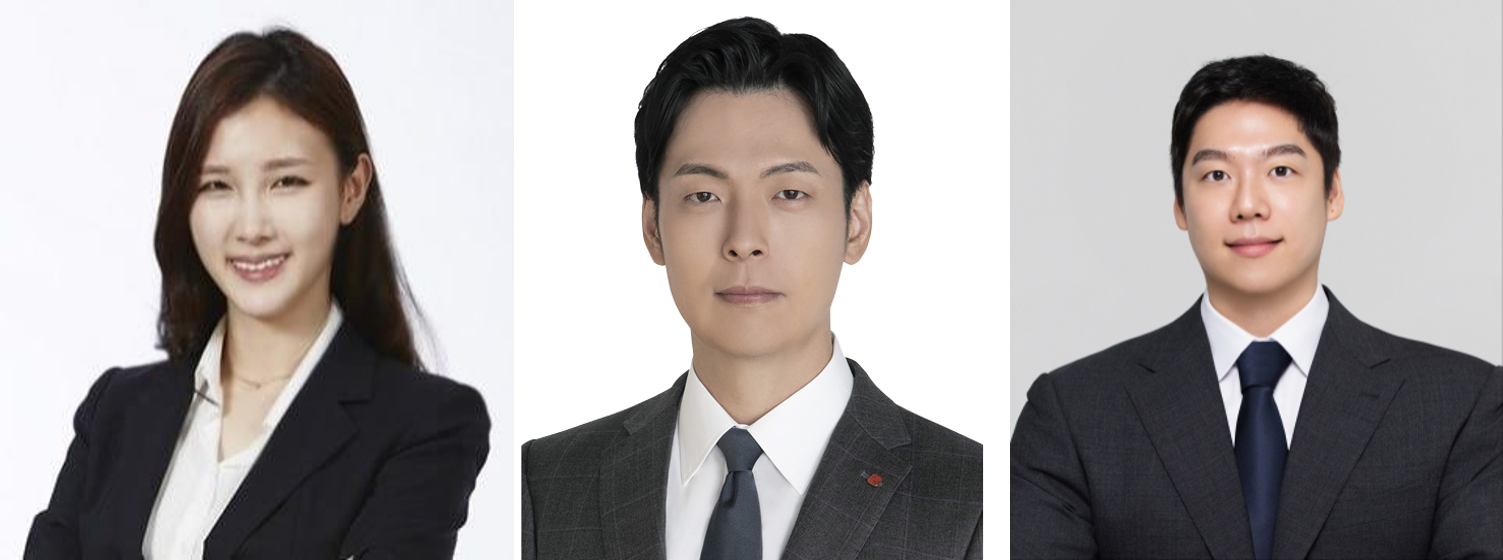 최윤정 SK바이오팜 사업개발본부장, 신유열 롯데바이오로직스 대표, 담서원 오리온 전략경영본부장(왼쪽부터). /사진=각 사