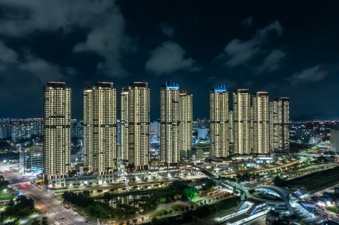 힐스테이트 더 운정 전경./사진제공=현대건설