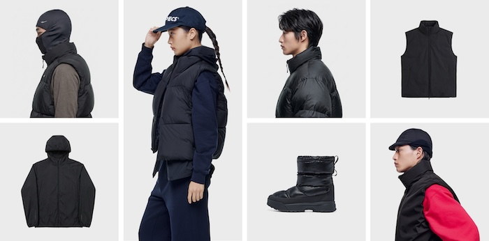 프로-스펙스는 변화하는 겨울 날씨 패턴에 대응할 수 있도록 기획된 ‘윈터 캡슐 라인’을 선보였다고 13일 밝혔다. /사진=프로-스펙스