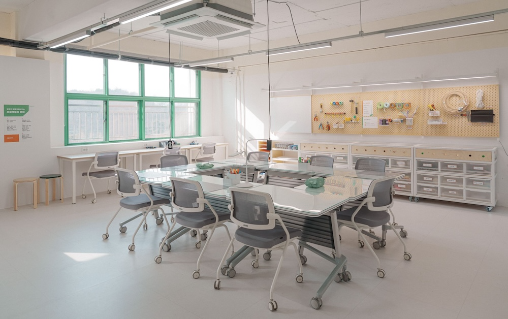 엔씨소프트 비영리 재단 NC문화재단은 경기 성남에 청소년 창의활동 공간 ‘프로젝토리’를 문을 열었다고 13일 밝혔다. /사진=NC문화재단