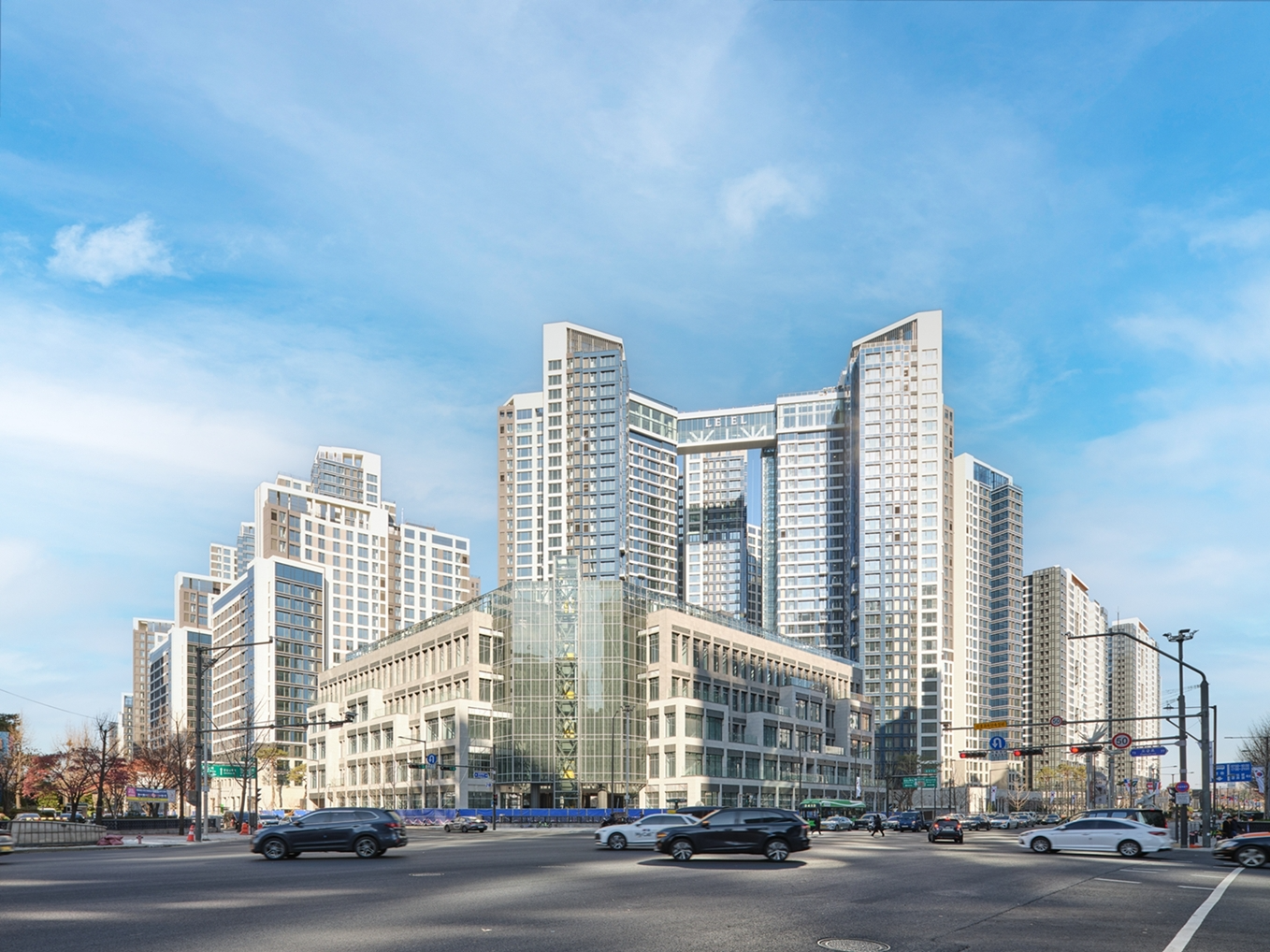 잠실 르엘_단지 전경./사진제공=롯데건설