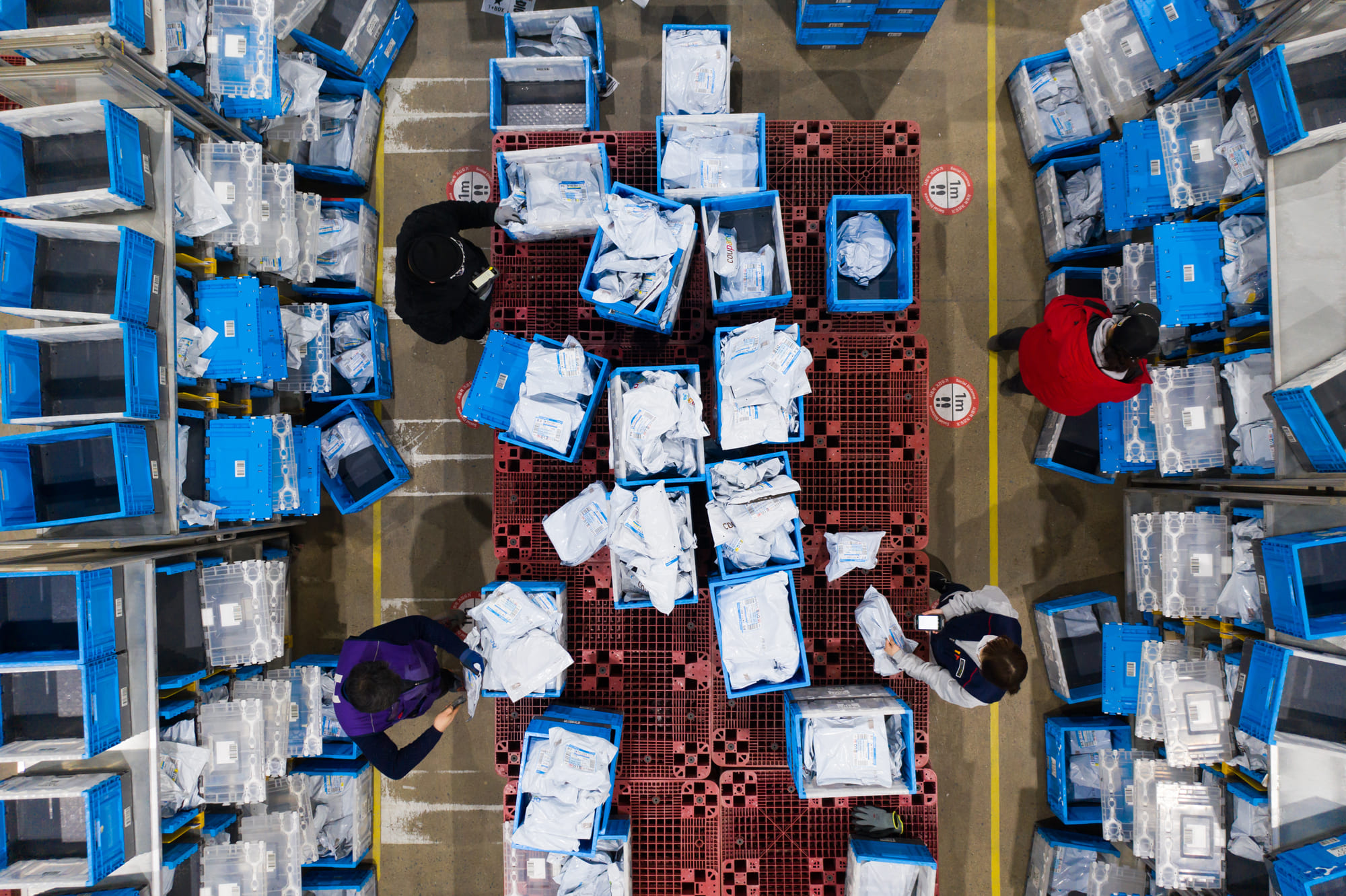 쿠팡 물류센터 이미지. /사진=쿠팡