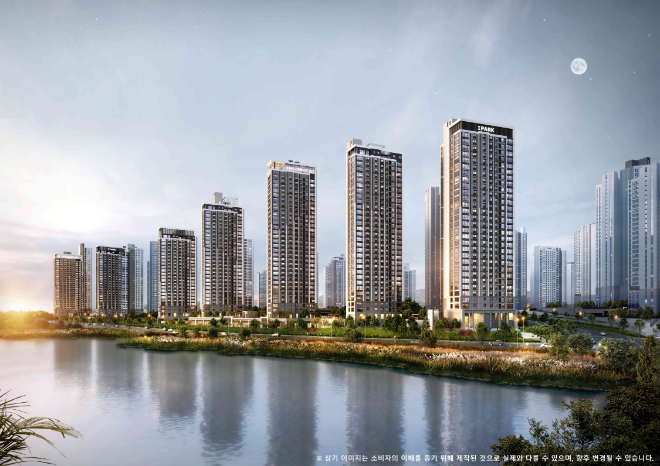 천안 아이파크 시티 5·6단지 투시도./사진제공=HDC현대산업개발