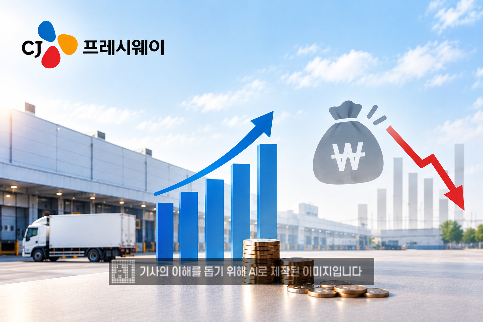 '4조 클럽ʼ 앞둔 CJ프레시웨이, 현금흐름은 뒷걸음...왜? - 뉴스 썸네일 이미지