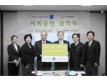 한국전자금융 ‘굿네이버스’ 후원협약 체결